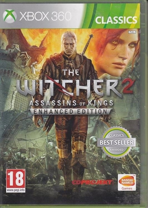 The Witcher 2 Assassins of Kings Enhanced Edition - Classics - XBOX 360 (B Grade) (Used) (eng)